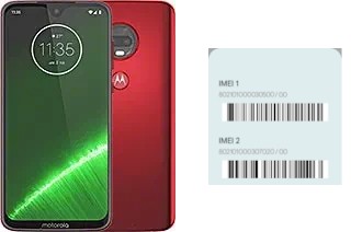 So sehen Sie den IMEI-Code in Moto G7 Plus