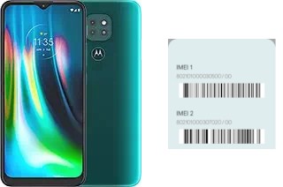 So sehen Sie den IMEI-Code in Moto G9 (India)