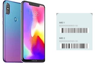 So sehen Sie den IMEI-Code in Motorola P30