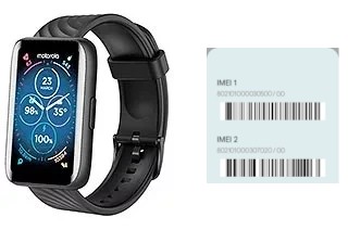 So sehen Sie den IMEI-Code in Moto Watch 40