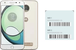 So sehen Sie den IMEI-Code in Moto Z Play