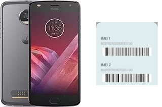 So sehen Sie den IMEI-Code in Moto Z2 Play