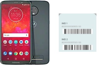 So sehen Sie den IMEI-Code in Moto Z3 Play