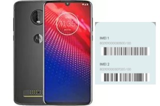 So sehen Sie den IMEI-Code in Moto Z4 Force