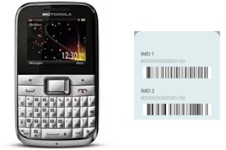 So sehen Sie den IMEI-Code in MOTOKEY Mini EX108