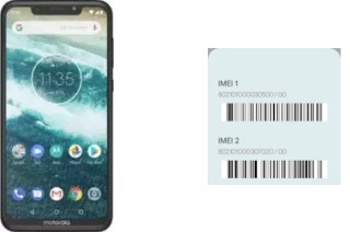 So sehen Sie den IMEI-Code in Motorola One