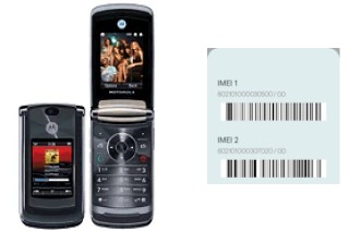 So sehen Sie den IMEI-Code in RAZR2 V8