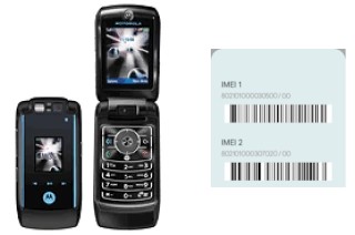 So sehen Sie den IMEI-Code in RAZR maxx V6