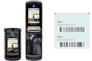 So sehen Sie den IMEI-Code in RAZR2 V9x