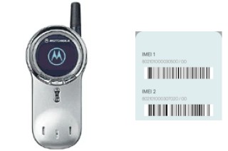 So sehen Sie den IMEI-Code in Motorola V70