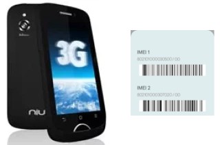 So sehen Sie den IMEI-Code in Niutek 3G 3.5 N209