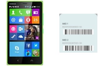 So sehen Sie den IMEI-Code in X2 Dual SIM