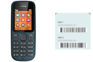 So sehen Sie den IMEI-Code in Nokia 100