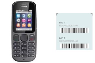 So sehen Sie den IMEI-Code in Nokia 101