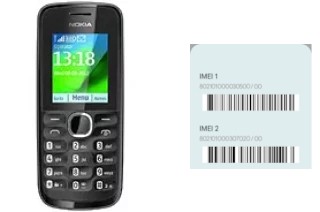 So sehen Sie den IMEI-Code in Nokia 111