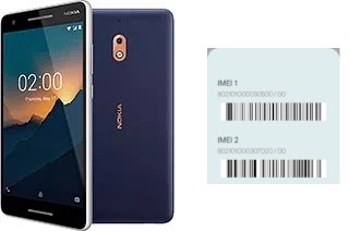 So sehen Sie den IMEI-Code in Nokia 2.1