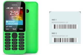 So sehen Sie den IMEI-Code in 215 Dual SIM