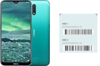 So sehen Sie den IMEI-Code in Nokia 2.3