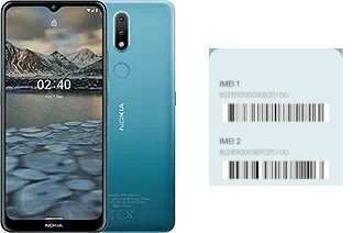 So sehen Sie den IMEI-Code in Nokia 2.4