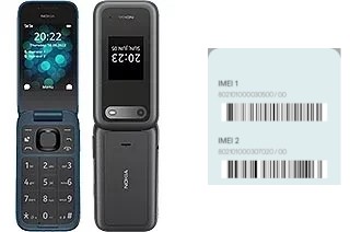 So sehen Sie den IMEI-Code in 2660 Flip