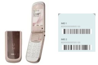 So sehen Sie den IMEI-Code in 3710 fold