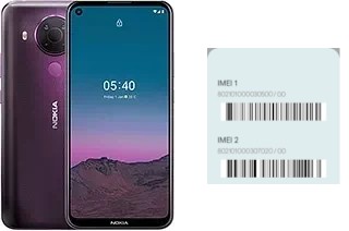 So sehen Sie den IMEI-Code in Nokia 5.4