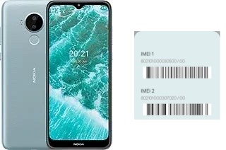 So sehen Sie den IMEI-Code in Nokia C30