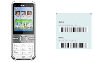 So sehen Sie den IMEI-Code in Nokia C5