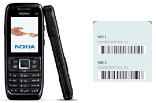 So sehen Sie den IMEI-Code in Nokia E51