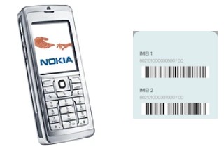 So sehen Sie den IMEI-Code in Nokia E60