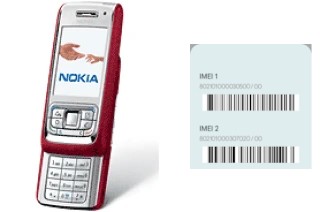 So sehen Sie den IMEI-Code in Nokia E65