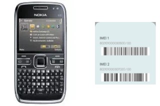 So sehen Sie den IMEI-Code in Nokia E72