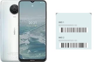 So sehen Sie den IMEI-Code in Nokia G20