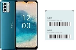 So sehen Sie den IMEI-Code in Nokia G22