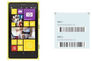 So sehen Sie den IMEI-Code in Lumia 1020