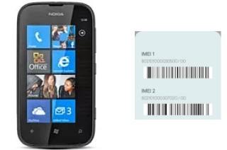 So sehen Sie den IMEI-Code in Lumia 510