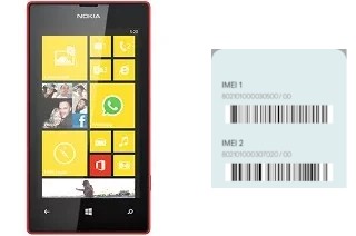 So sehen Sie den IMEI-Code in Lumia 520