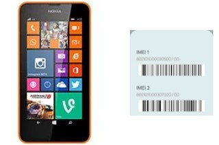 So sehen Sie den IMEI-Code in Lumia 635