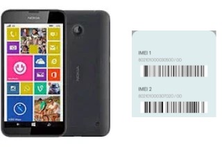 So sehen Sie den IMEI-Code in Lumia 638