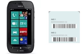 So sehen Sie den IMEI-Code in Lumia 710 T-Mobile