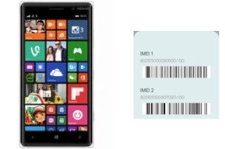 So sehen Sie den IMEI-Code in Lumia 830