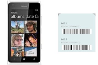 So sehen Sie den IMEI-Code in Lumia 900