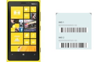 So sehen Sie den IMEI-Code in Lumia 920