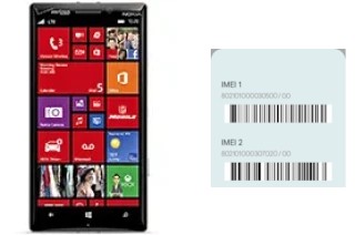 So sehen Sie den IMEI-Code in Lumia Icon