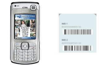 So sehen Sie den IMEI-Code in Nokia N70