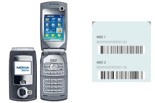 So sehen Sie den IMEI-Code in Nokia N71