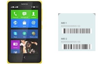 So sehen Sie den IMEI-Code in Nokia X