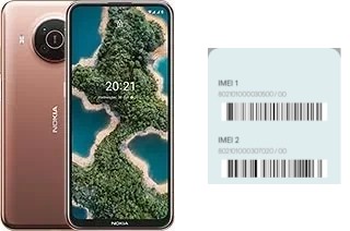 So sehen Sie den IMEI-Code in Nokia X20