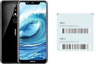 So sehen Sie den IMEI-Code in 5.1 Plus (Nokia X5)