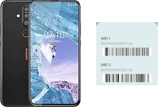 So sehen Sie den IMEI-Code in Nokia X71